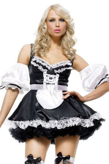 Sexy 3 Pc Sexy French Maid Costume Sexy French Maid
