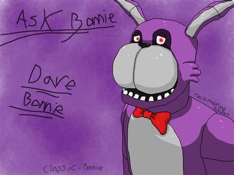 Fnaf Ask Bonnie The Bunny By Classic Bonnie On Deviantart