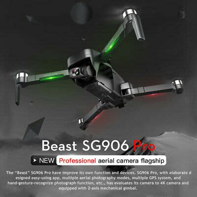 sg pro gps drone  camera  wifi fpv  axis gimbal quadcopter km flight ebay