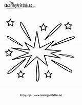 Coloring Pages Fireworks Printable Year Firework Holiday Years Simple Drawing Printables Outline Easy Template Coloringprintables Print Stencils Make Stencil Templates sketch template