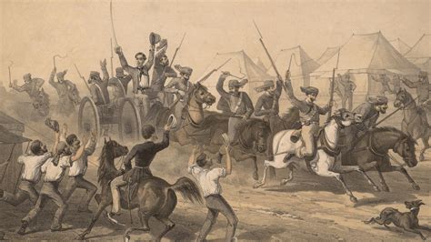 mutiny  shook britains rule  india