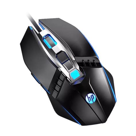 hp wired optical gaming mouse hp  gun blk wizz computers