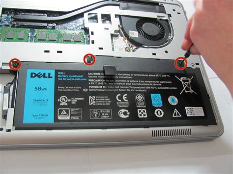 dell inspiron   battery replacement ifixit repair guide