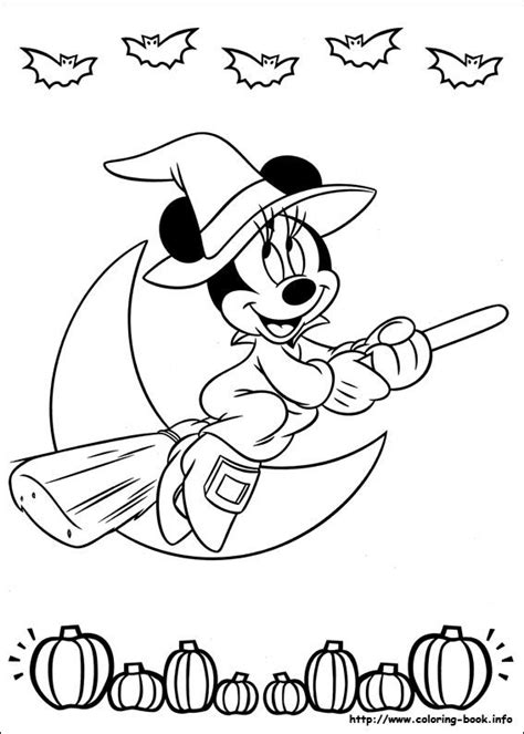 minnie mouse coloring picture minnie mouse coloring pages witch