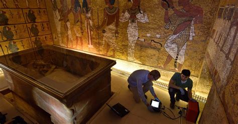 King Tutankhamun’s Tomb Radar Scans Search For Secret Chambers