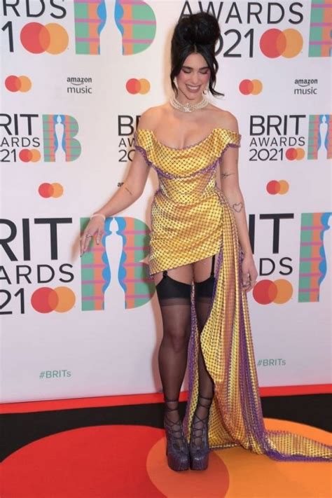 Dua Lipa In Stockings Wowed The Audience At The Brit