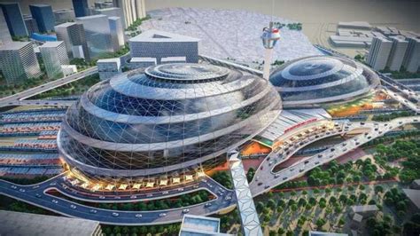 breathtaking centre proposes design  redeveloped  delhi railway station   india
