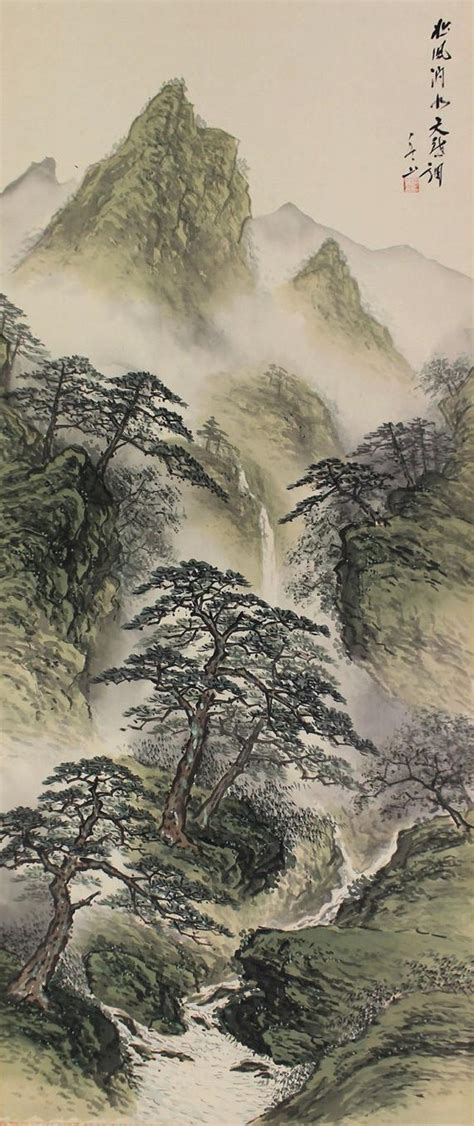 top  ideas  japanese landscape painting  collections