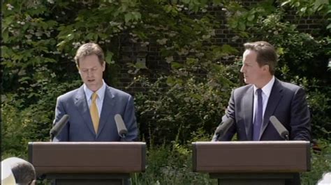 nick clegg on coalition government youtube