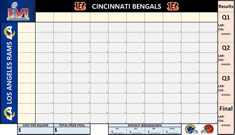 printable super bowl squares  website save  jlcatjgobmx