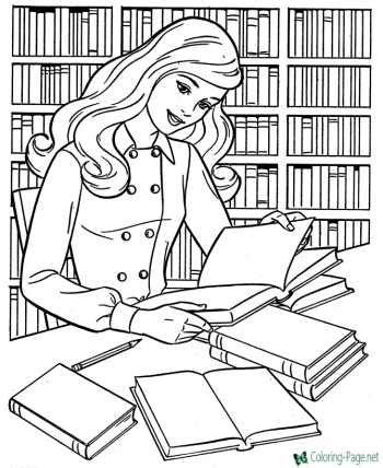 coloring pages  girls