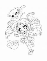Coloring Sureya Blanket Deviantart Chibi Pages Lady Adult Sailor Moon Small Para Anime Kawaii Colouring Dibujos Books Print Animal Girl sketch template
