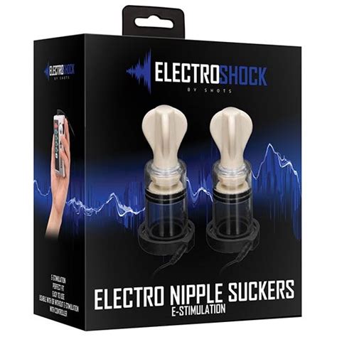 Shots Electroshock Nipple Suckers Clear Sex Toys At