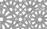 Islamic Alhambra Tiling Gordon sketch template
