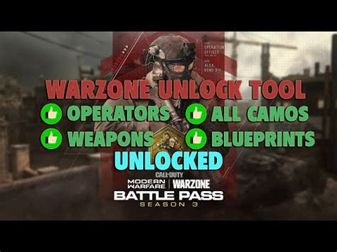 warzone unlock  tool  revenge tool unlocker