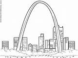 Louis Arch St Coloring Pages Drawing Printable Gateway Skyline Saint Kids Sheets Stlmotherhood Missouri Drawings Sheet sketch template