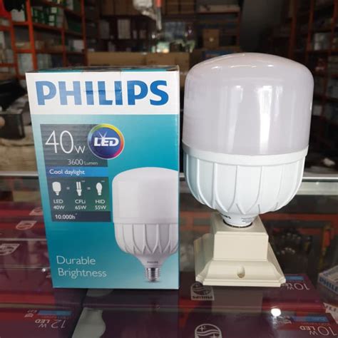 Jual Bohlam Philips Lampu Led Philips 40 Watt 40w 40 W Jumbo Capsule