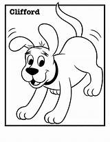 Clifford Coloring Pages Dog Red Big Print Printable Cartoons Cartoon Colouring Color Coloringonly Popular Pdf Coloringhome Kids Library Clipart Pokemon sketch template