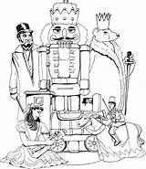 Nutcracker Coloring Printable Pages Getcolorings sketch template