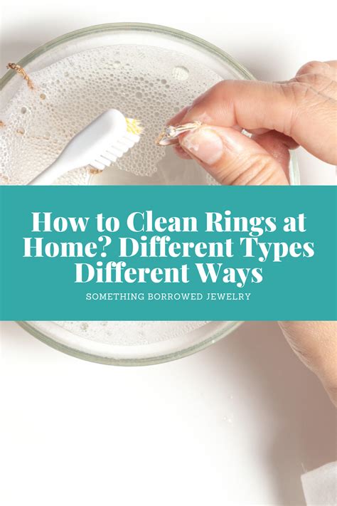clean rings  home  types  ways