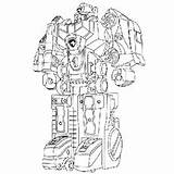 Power Rangers Coloring Pages Robot Fighter Ranger Printable Superhero Gold Exciting Toddler Will sketch template