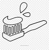 Toothbrush Coloring Clipart Pinclipart sketch template