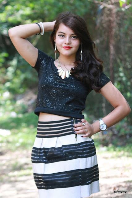 Cute Teen Model Anju Bhandari Winner Of Miss Slc Princess 2015