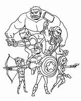 Avenger Stampare Dibujo Assemble Atuttodonna Hulk Matematicas Captain sketch template