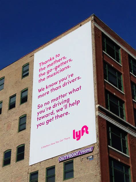 lyft wrote giant   notes   drivers     home ads adweek