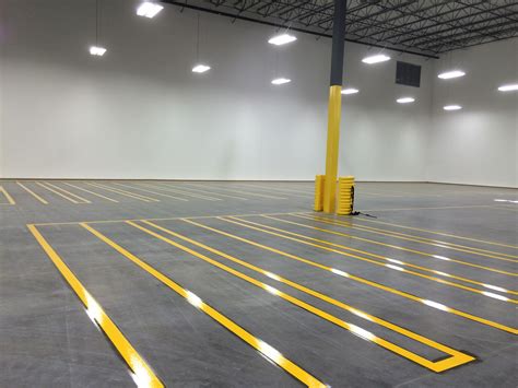 warehouse striping stripe  zone