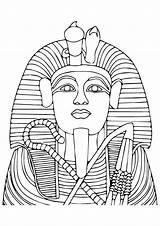 Egypt Sphinx Tut Momjunction sketch template