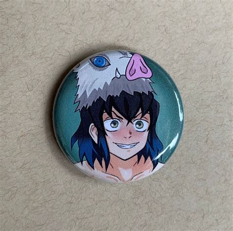 anime pins 1 1 4 inch etsy