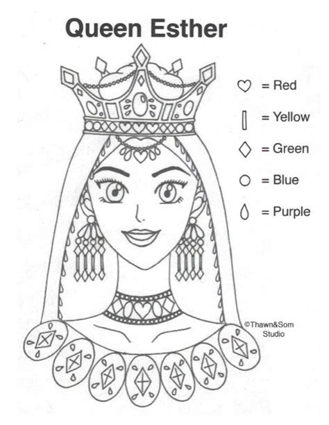 queen esther  bible coloring pages bible coloring pages bible