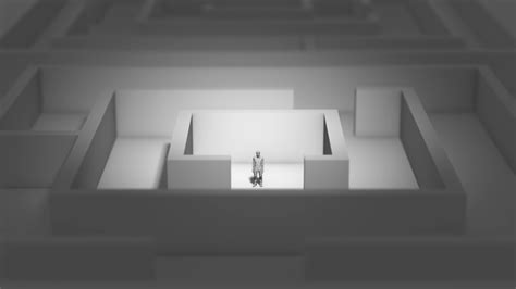 Maze Labyrinth Person Lost In Maze Puzzle Stock Footage Sbv 338910973