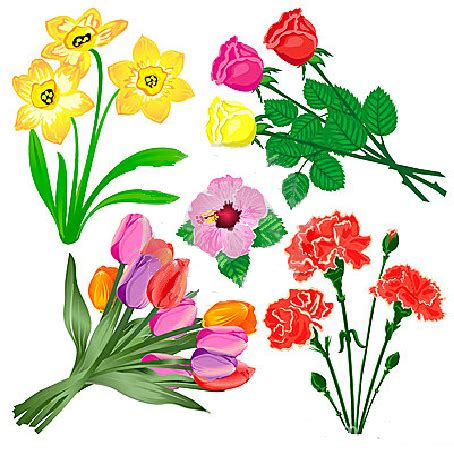 flori de colorat pentru copii fise de lucru gradinita