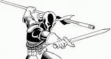 Coloring Deathstroke Pages Popular sketch template