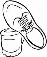 Coloring Shoes Pages Getcoloringpages Printable sketch template
