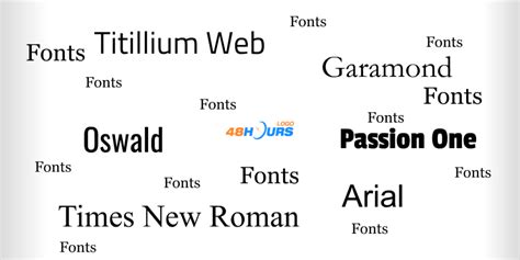 top  famous fonts  logo design freelance logo design blog