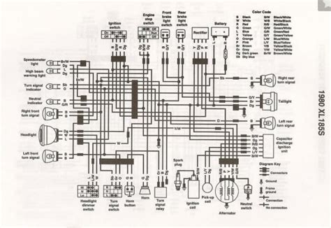 simple honda motorcycle wiring diagram dans motorcycle electric starters