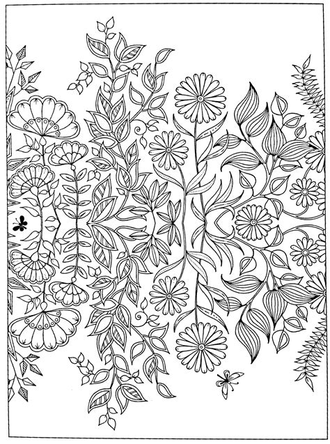 secret garden  coloring pages  getdrawings