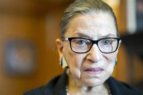 in bashing donald trump some say ruth bader ginsburg just crossed a