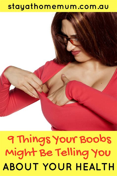 9 Things Your Boobs Might Be Telling You About Your Health