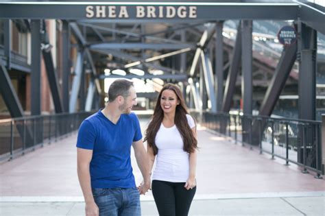 mets fans dave and marybeth s citi field engagement shoot