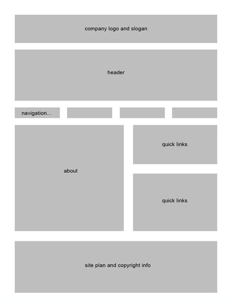 website design idea simple layout webdesign http