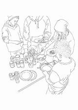 Buffet Coloring Sketch Paintingvalley Edupics Large sketch template