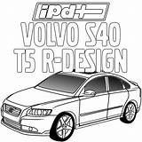 Volvo Ipd Ipdusa S40 sketch template