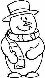 Snowmen Coloriage Frosty Imprimer sketch template