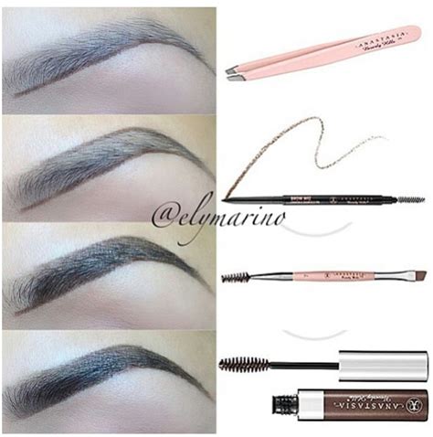 anastasia beverly hills brows maquillaje pinterest