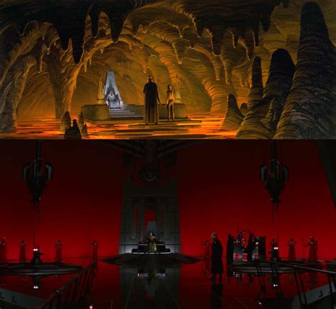 Star Wars Why Were The Throne Room Windows Covered With