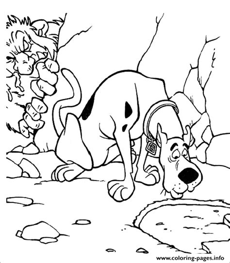 halloween scooby doo coloring  pages  coloring page printable